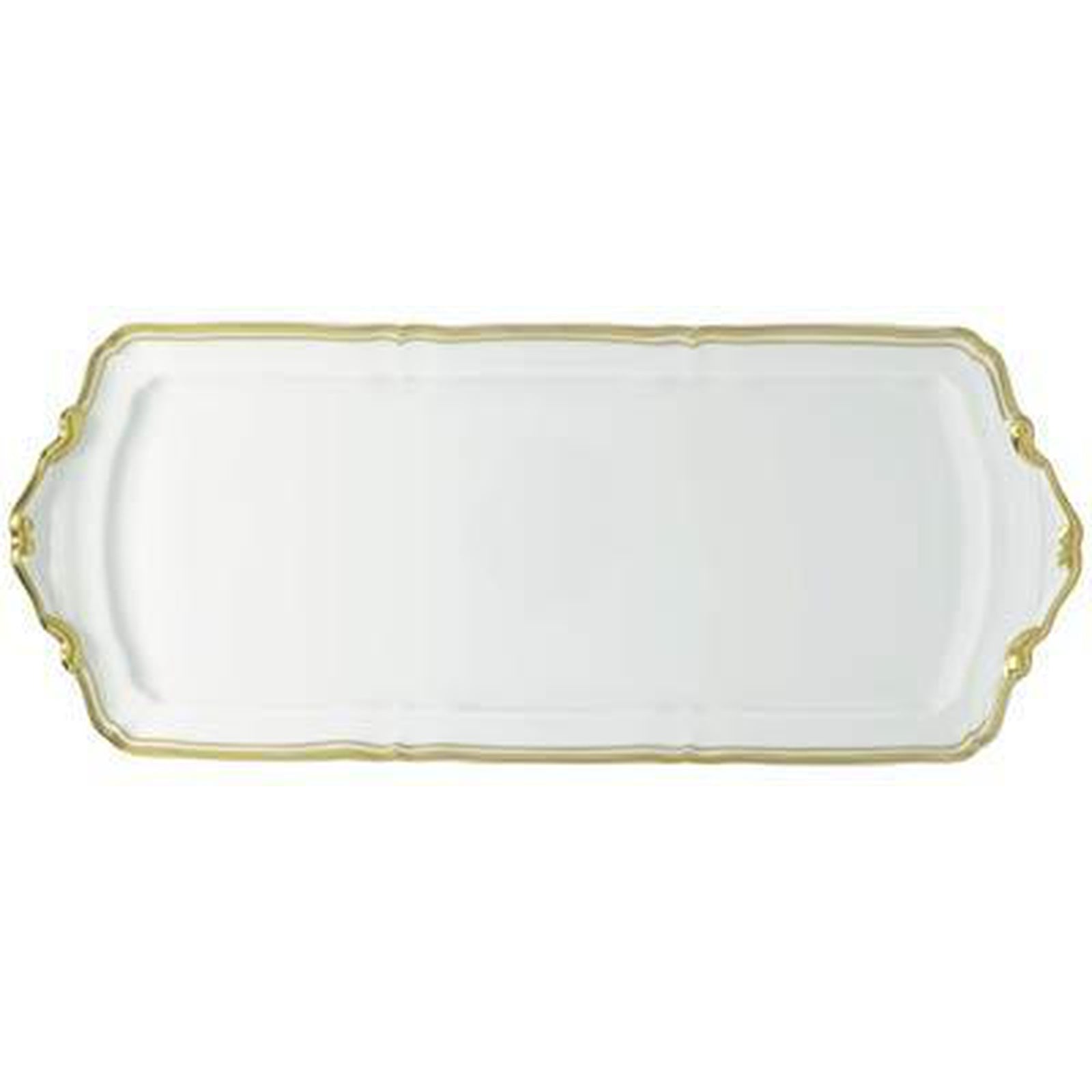 Raynaud Polka Or/Gold Long Cake Plate