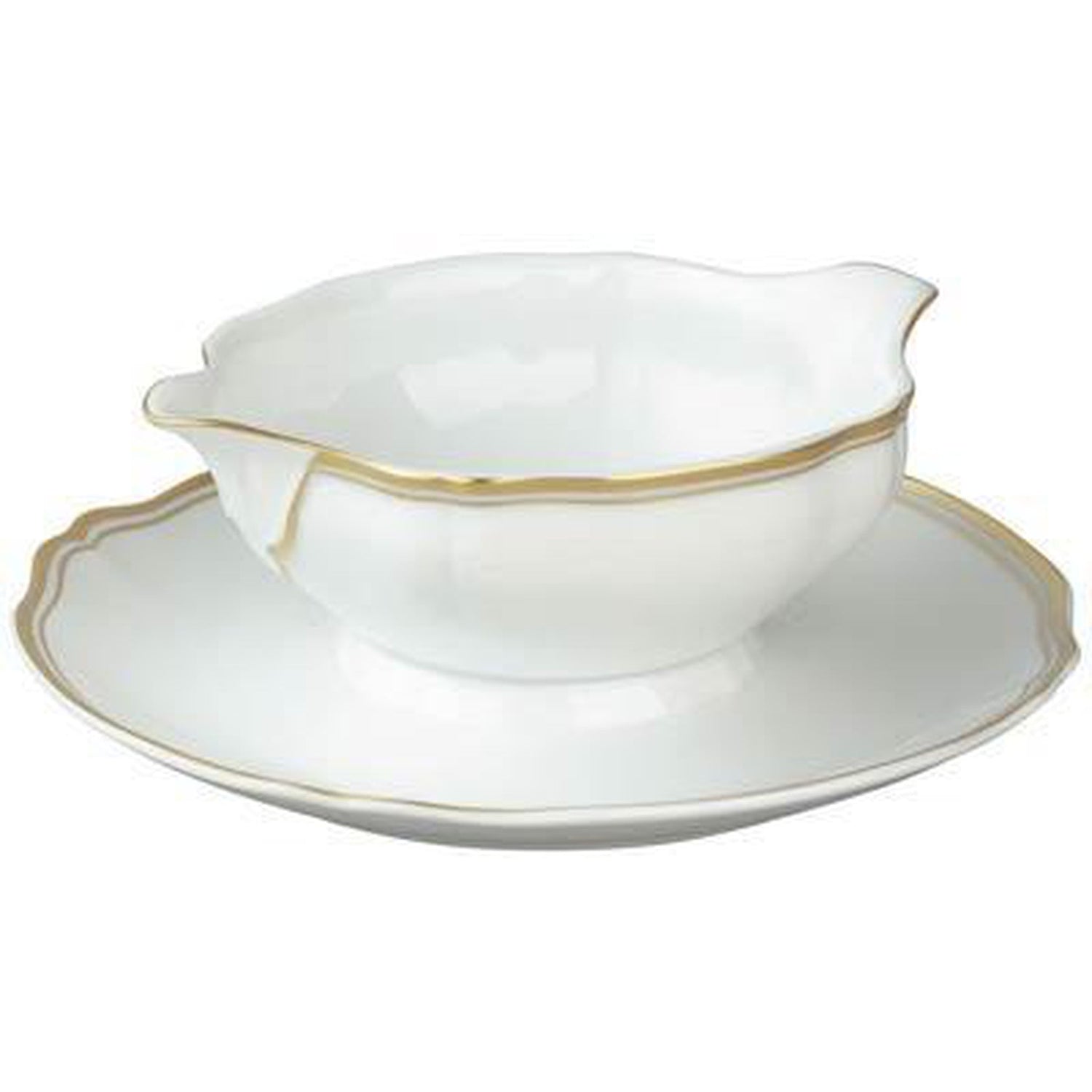 Raynaud Polka Or/Gold Sauce Boat
