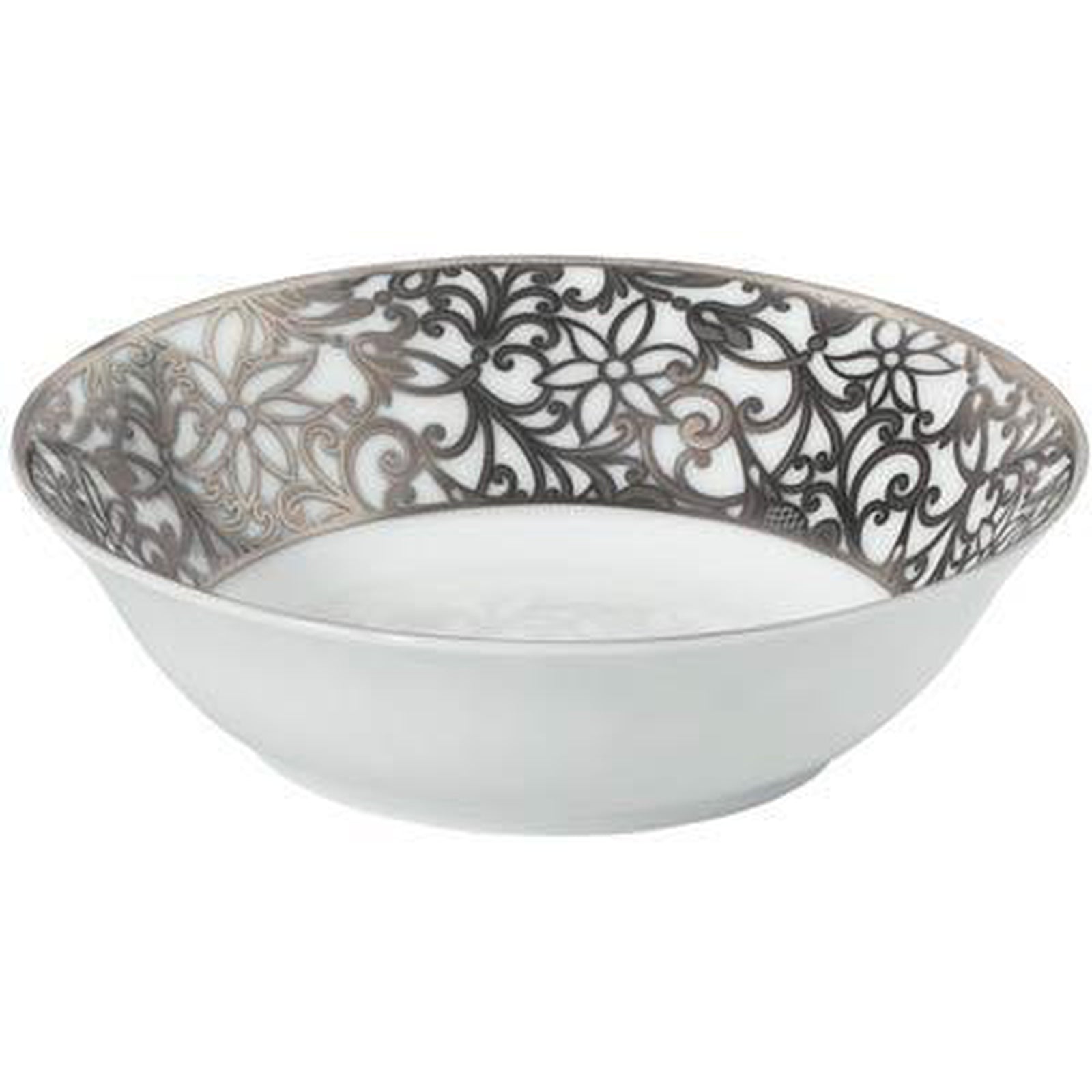 Raynaud Salamanque Platinum White Cream Saucer