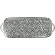 Raynaud Salamanque Platinum White Long Cake Plate