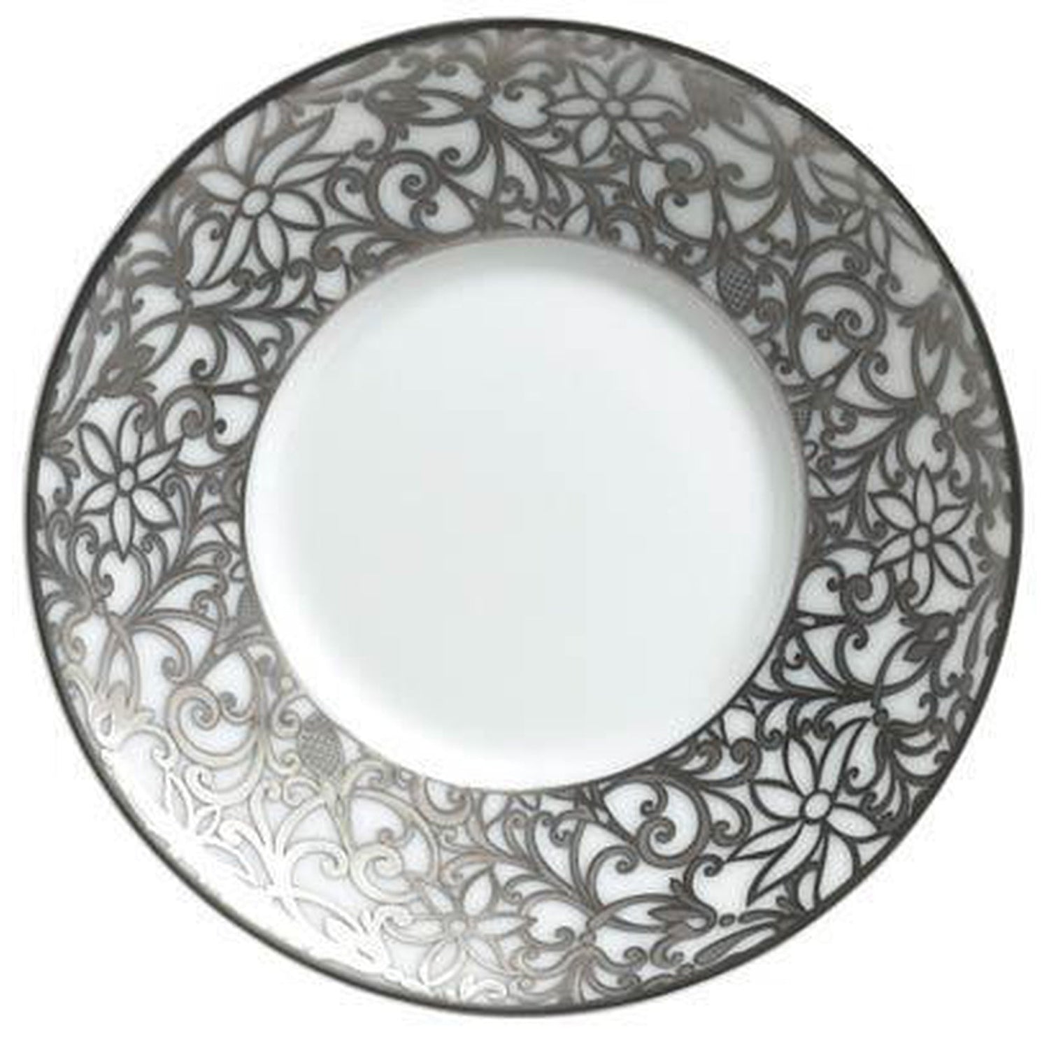 Raynaud Salamanque Platinum White Tea Saucer Extra