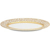 Raynaud Tolede Or/Gold White Pickle Dish