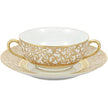 Raynaud Tolede Or/Gold White Cream Soup Saucer