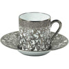 Raynaud Tolede Platinum White Moka Saucer