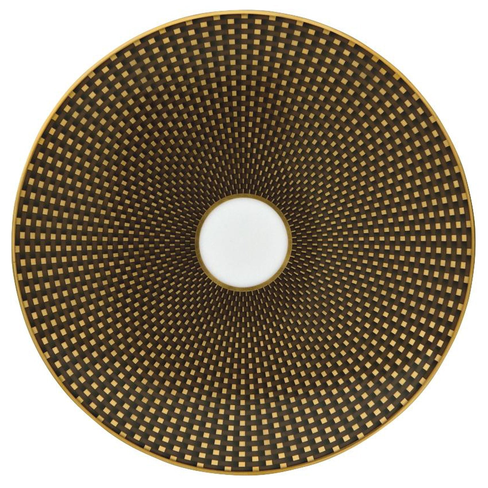 Raynaud Tresor Brown Motif N°1 Buffet Plate