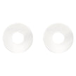 Christofle Oh de Christofle Stainless Steel Coasters - Set of 2