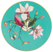 Raynaud Tresor Fleuri Turquoise Magnolia Quenelle Dish Gbx