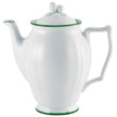 Raynaud Touraine Double Filet Vert Coffee Pot