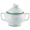 Raynaud Touraine Double Filet Vert Sugar Bowl