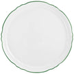 Raynaud Touraine Double Filet Vert Flat Cake Serving Plate