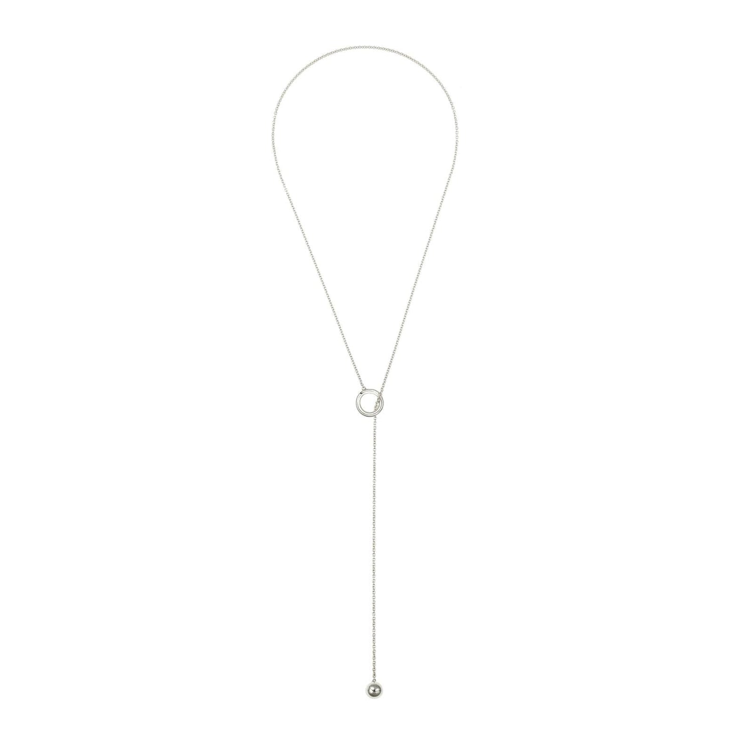 Christofle Idole de Christofle Sterling Silver Necklace Tie