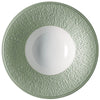 Raynaud Mineral Irise Celadon Rim Soup 8.9