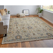 Feizy Corbitt 0613F Traditional Oriental in Tan/Blue/Gold