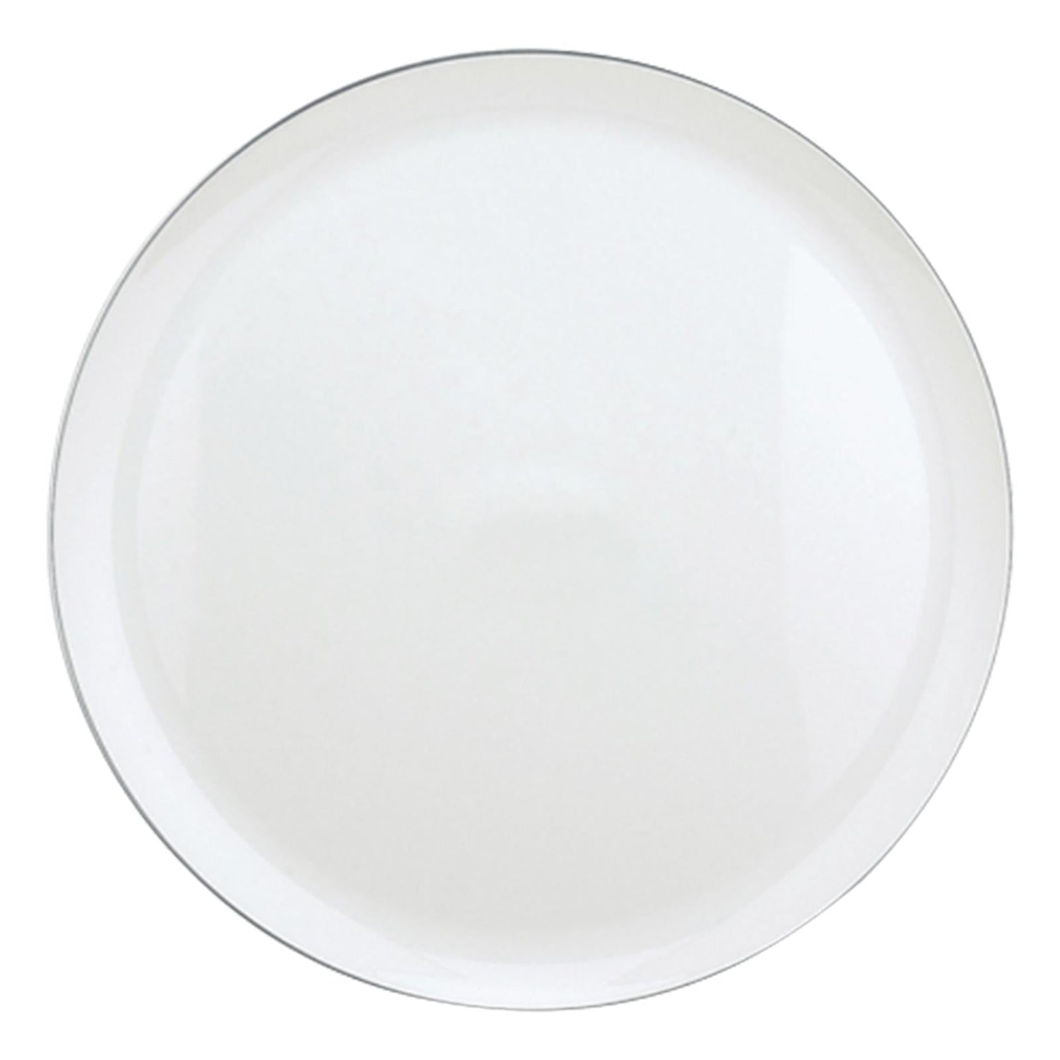 Christofle Albi Porcelain Pie Dish Platinum 31 Cm