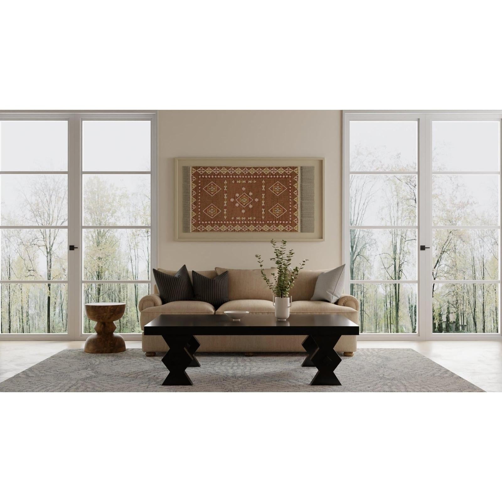 Feizy Wallace 8A38F Modern Floral & Botanical Rug in Gray/Ivory