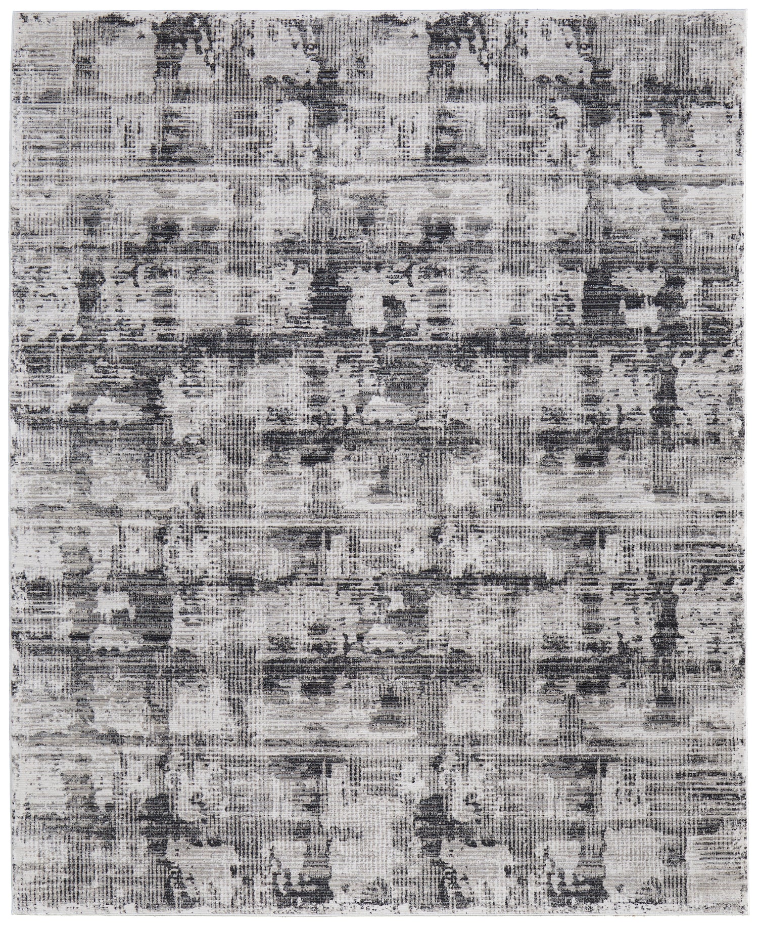 Feizy Sonora 39NYF Rug in Gray/Ivory