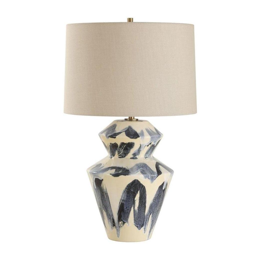 Uttermost Oranda Abstract Geometric Table Lamp