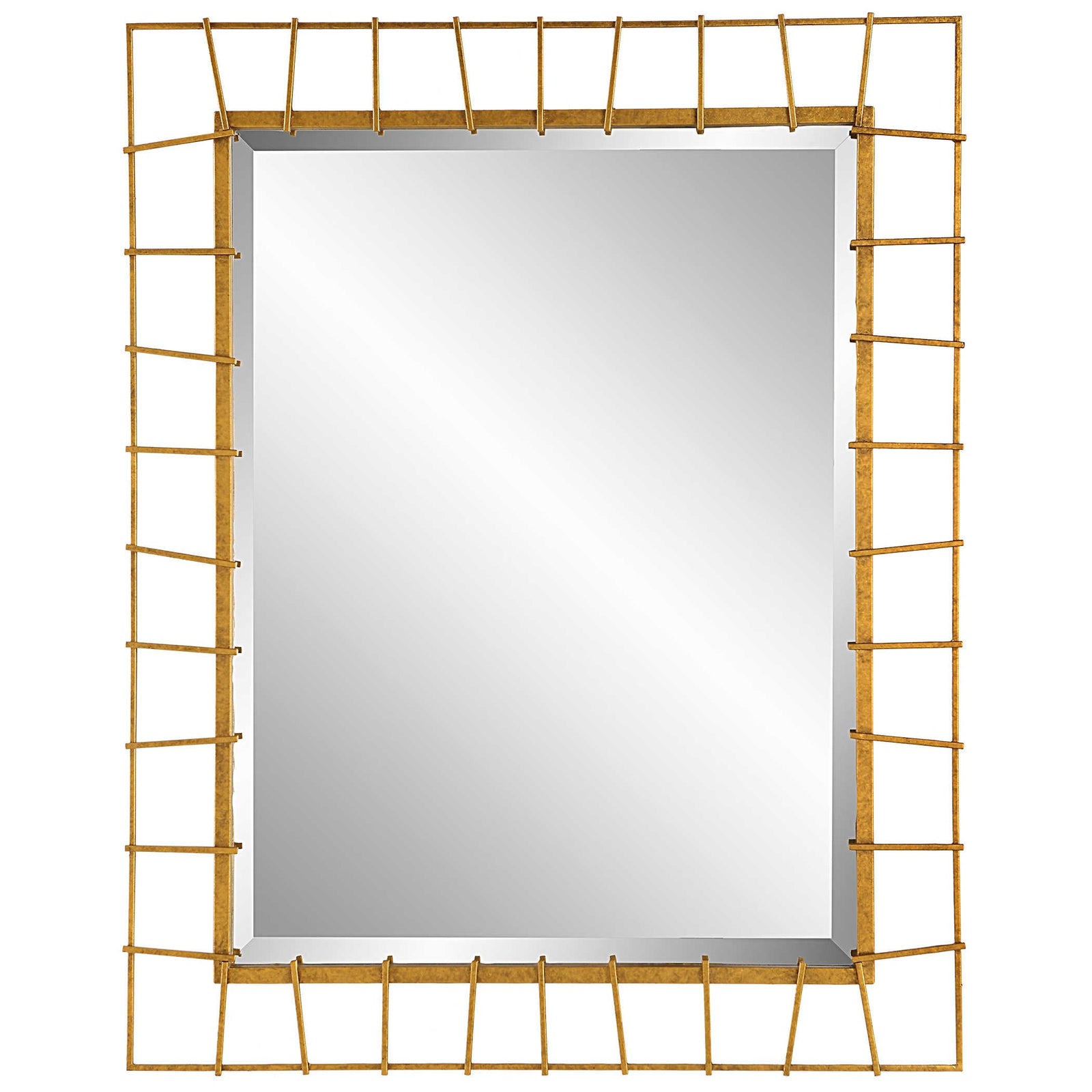 Uttermost Townsend Antiqued Gold Mirror Clearance