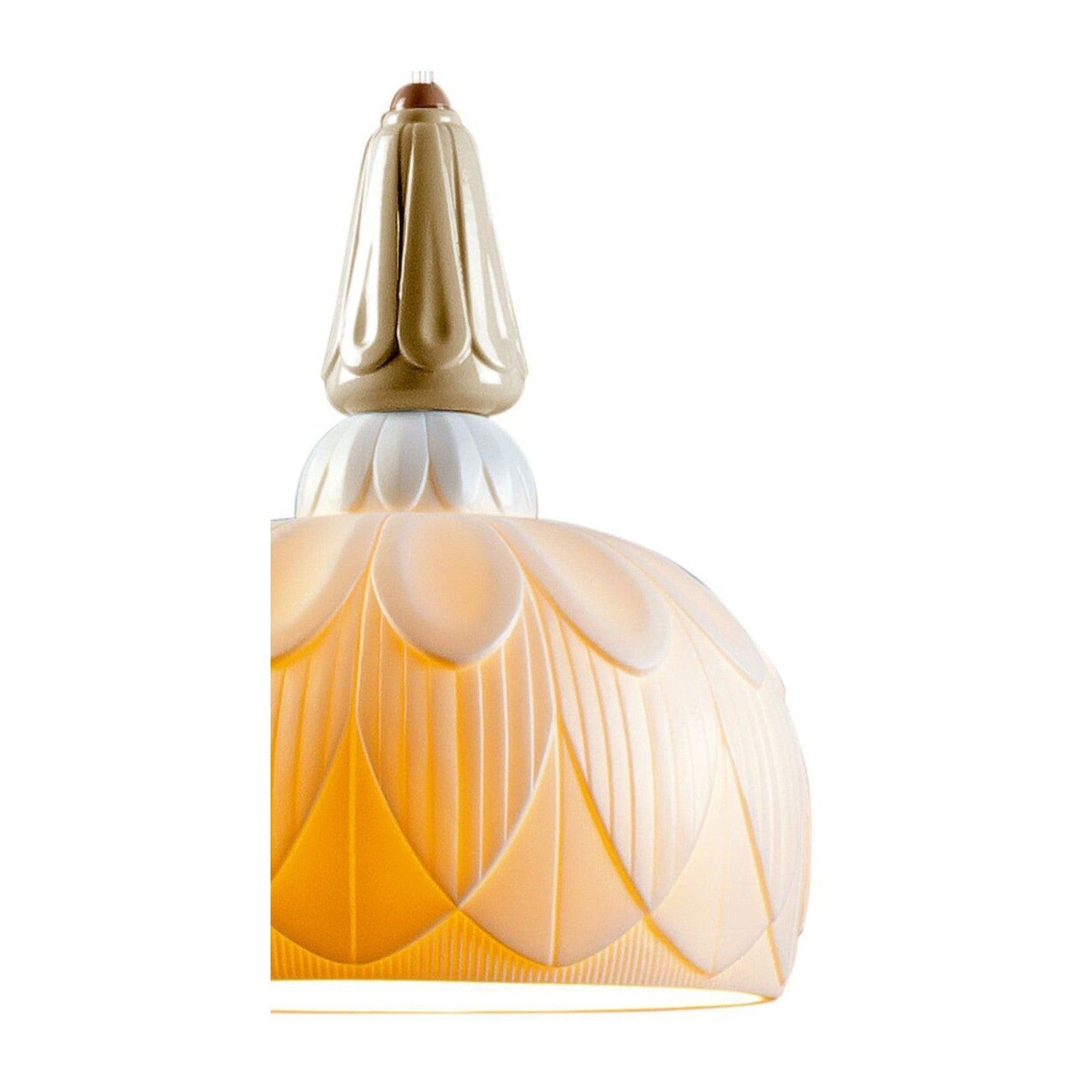 Lladro Ivy and Seed Single Ceiling Lamp US