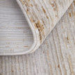 Feizy Deja 39PKF Modern Distressed Rug in Ivory/Brown/Tan