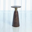 Global Views Bronze Meteor Taper Table