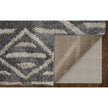 Feizy Mynka 39IBF Transitional Diamond in Gray/Ivory