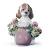 Lladro Take Me Home Dog Figurine