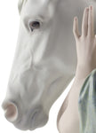 Lladro A True Friend Woman Figurine Limited Edition