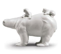 Lladro Mummy Bear and Babies Figurine