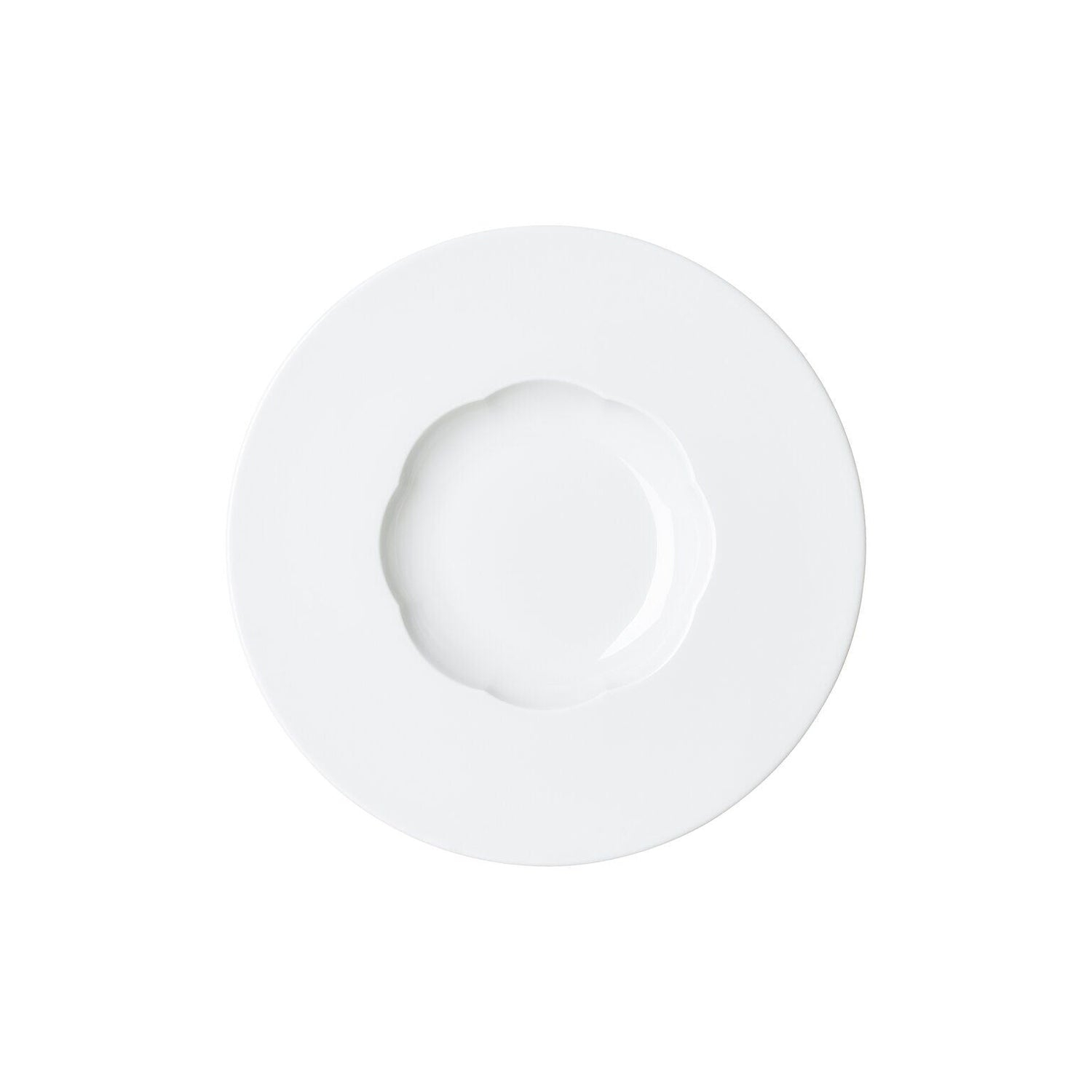 Rosenthal Sonetto Bianco Plate deep 22 cm Shiny
