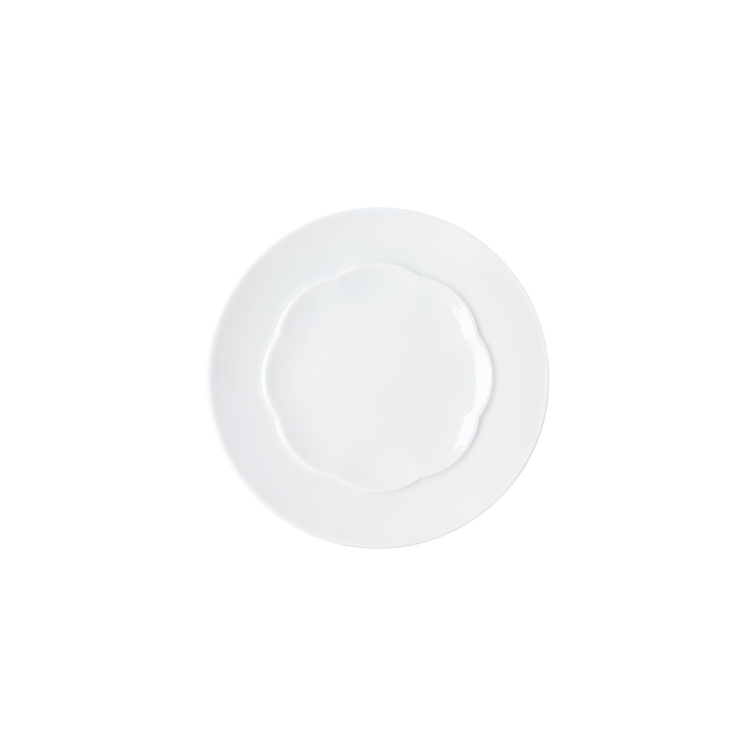 Rosenthal Sonetto Bianco Plate 17 cm Flat Shiny