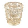 Lalique Anemones Votive Gold Luster