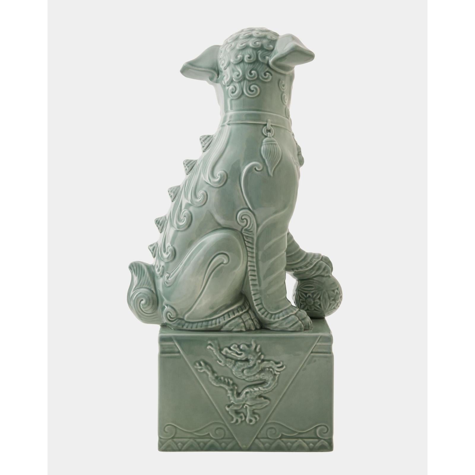 Global Views Foo Dog Sculpture