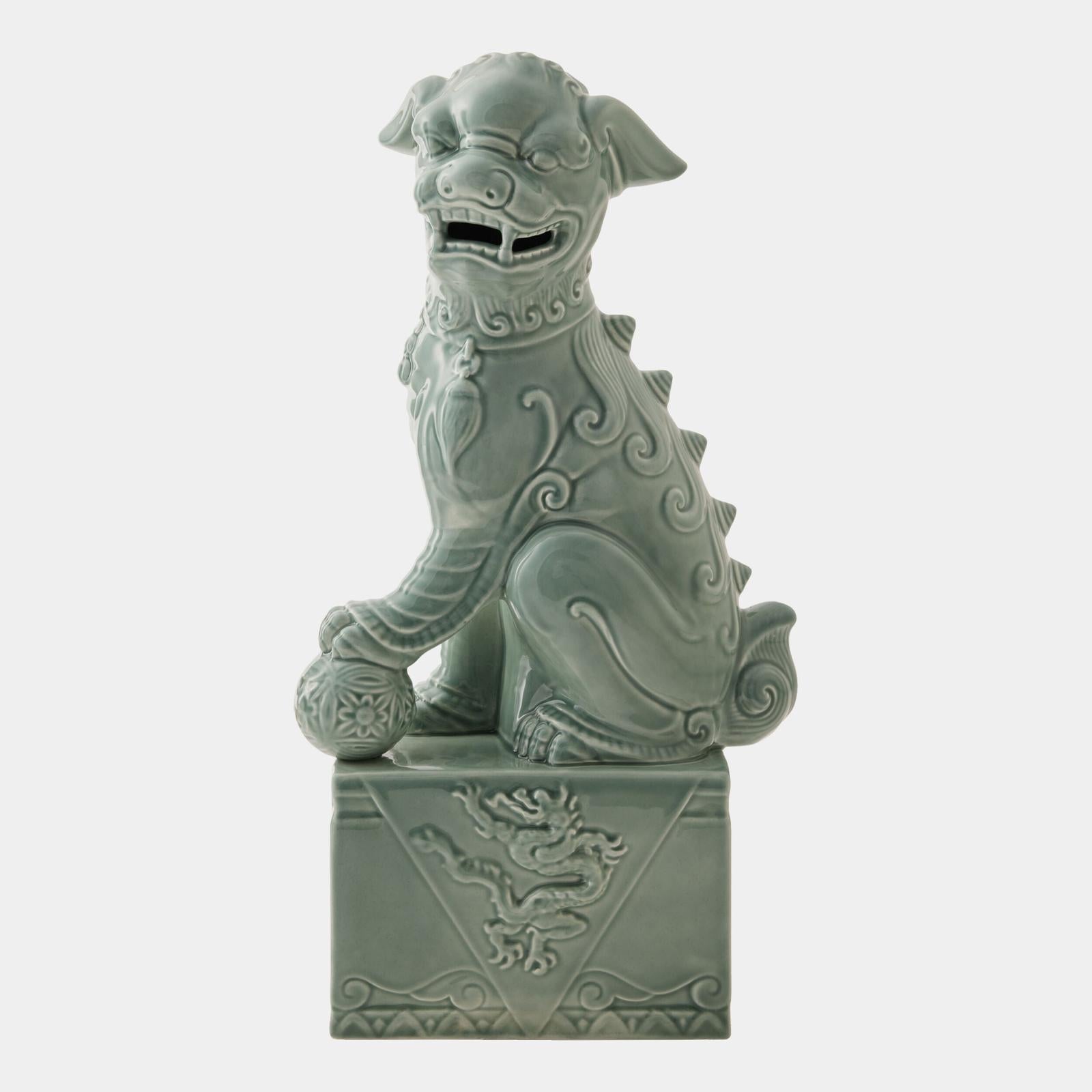 Global Views Foo Dog Sculpture