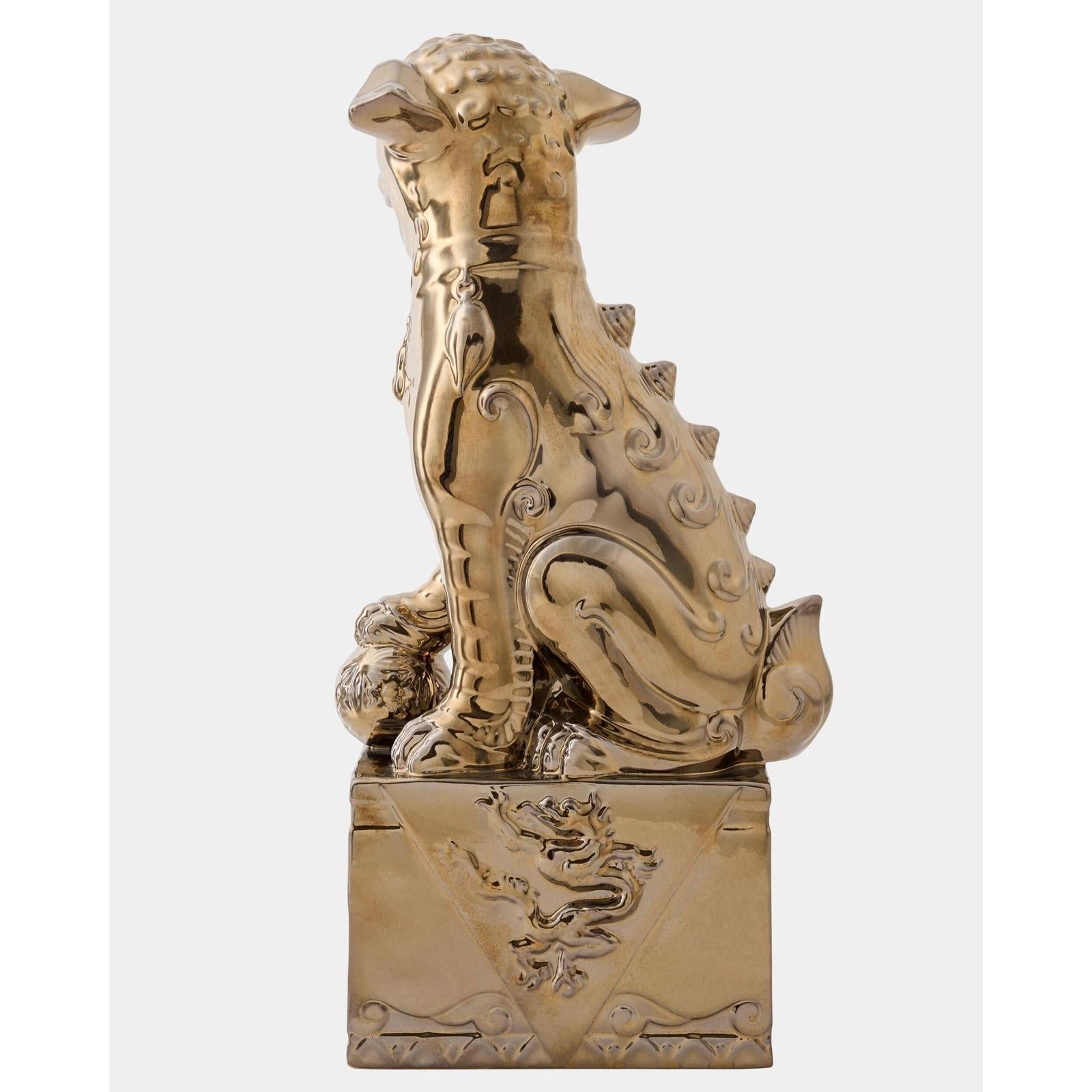 Global Views Foo Dog Sculpture
