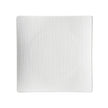 Rosenthal Mesh White Plate Flat Square - 10 1/2 Inch