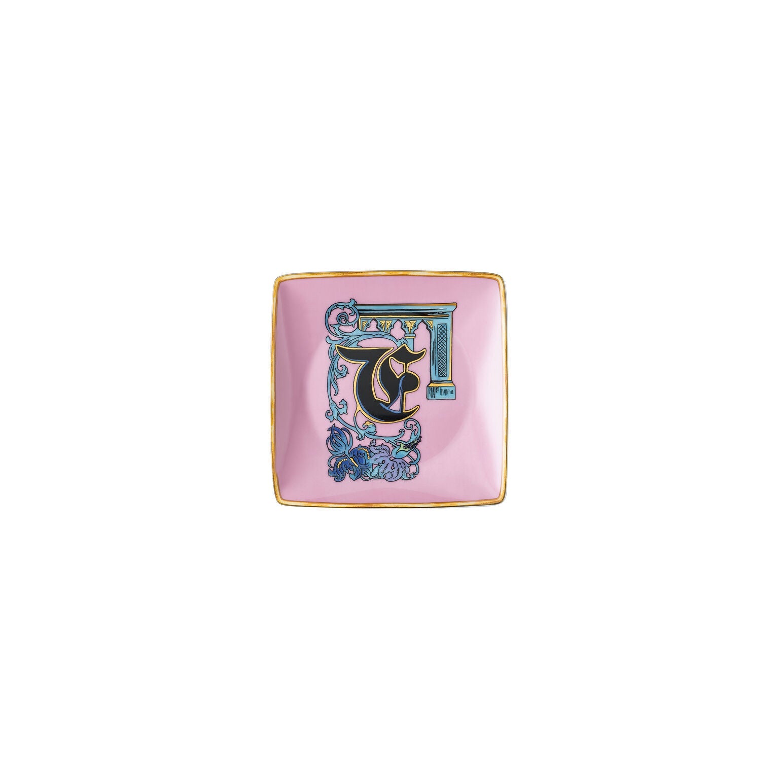 Versace Holiday Alphabet Canape Dish - F
