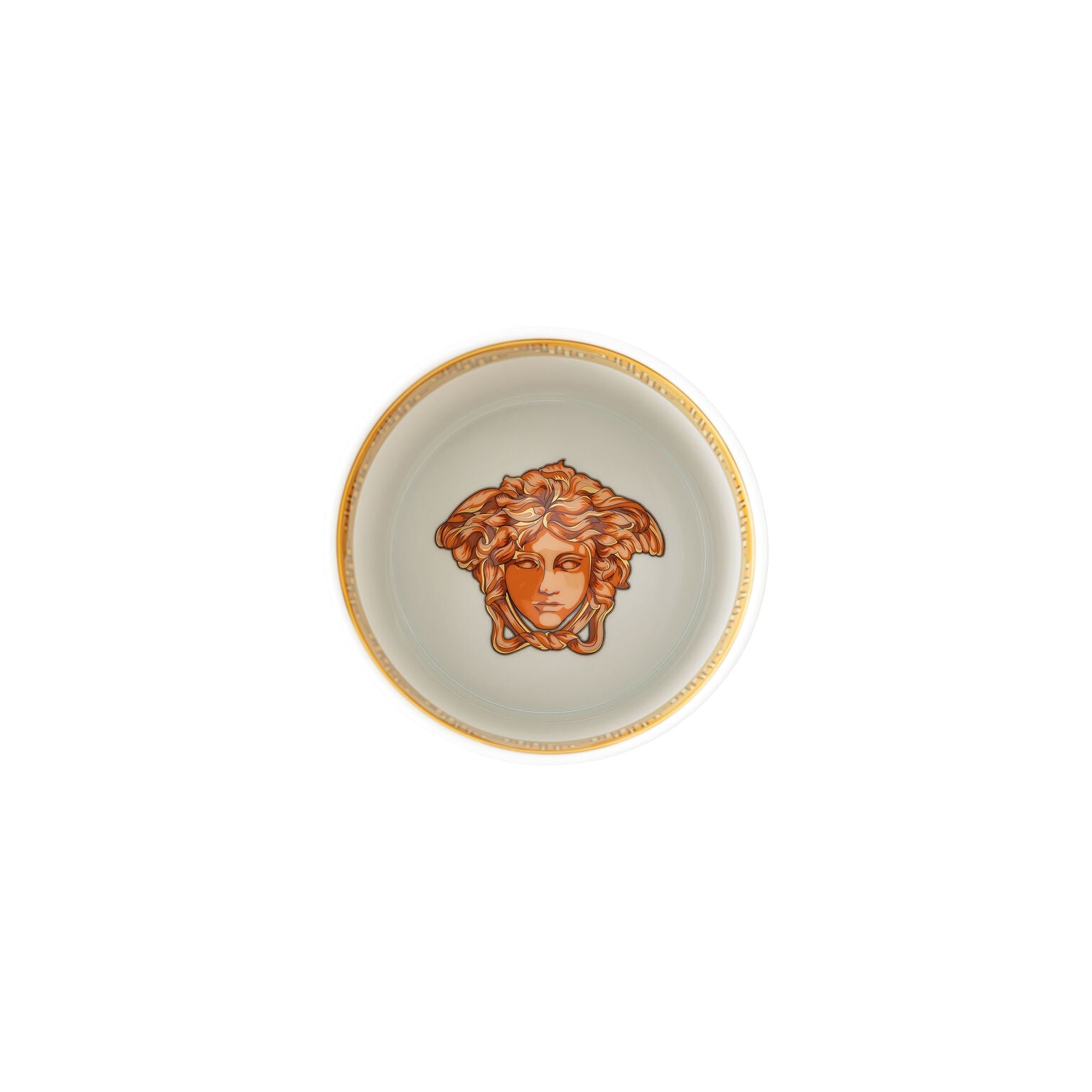 Versace Medusa Amplified Vase - Orange Coin
