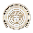 Versace Medusa Gala Porcelain Coaster in Leather Box - Set of 4