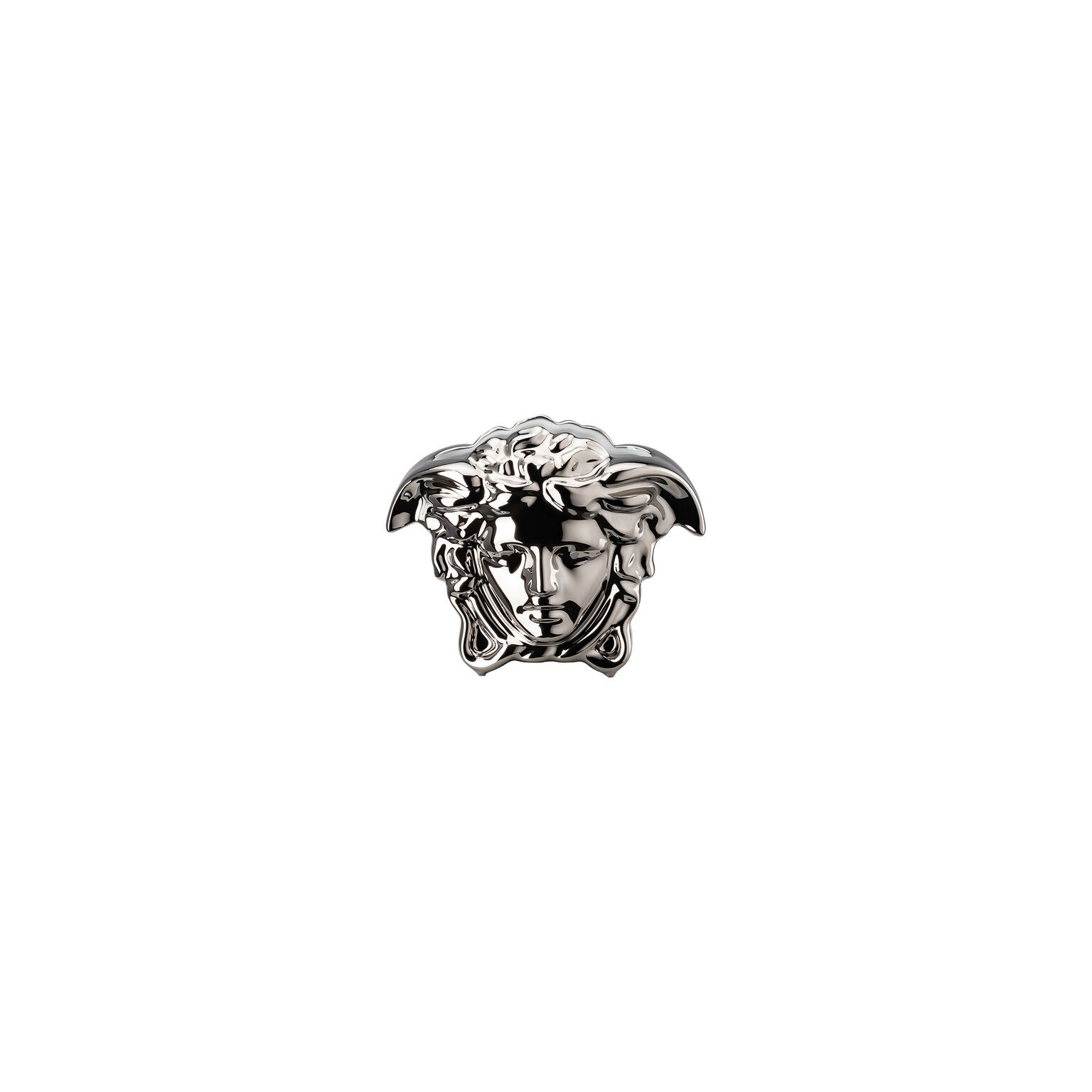 Versace Medusa Grande Vase Silver - 3.5 Inch
