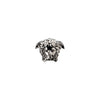 Versace Medusa Grande Vase Silver - 3.5 Inch