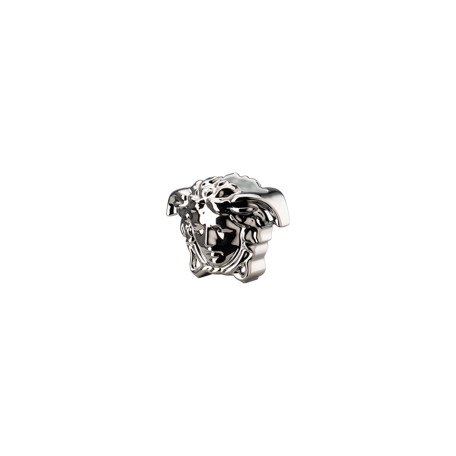 Versace Medusa Grande Vase Silver - 3.5 Inch