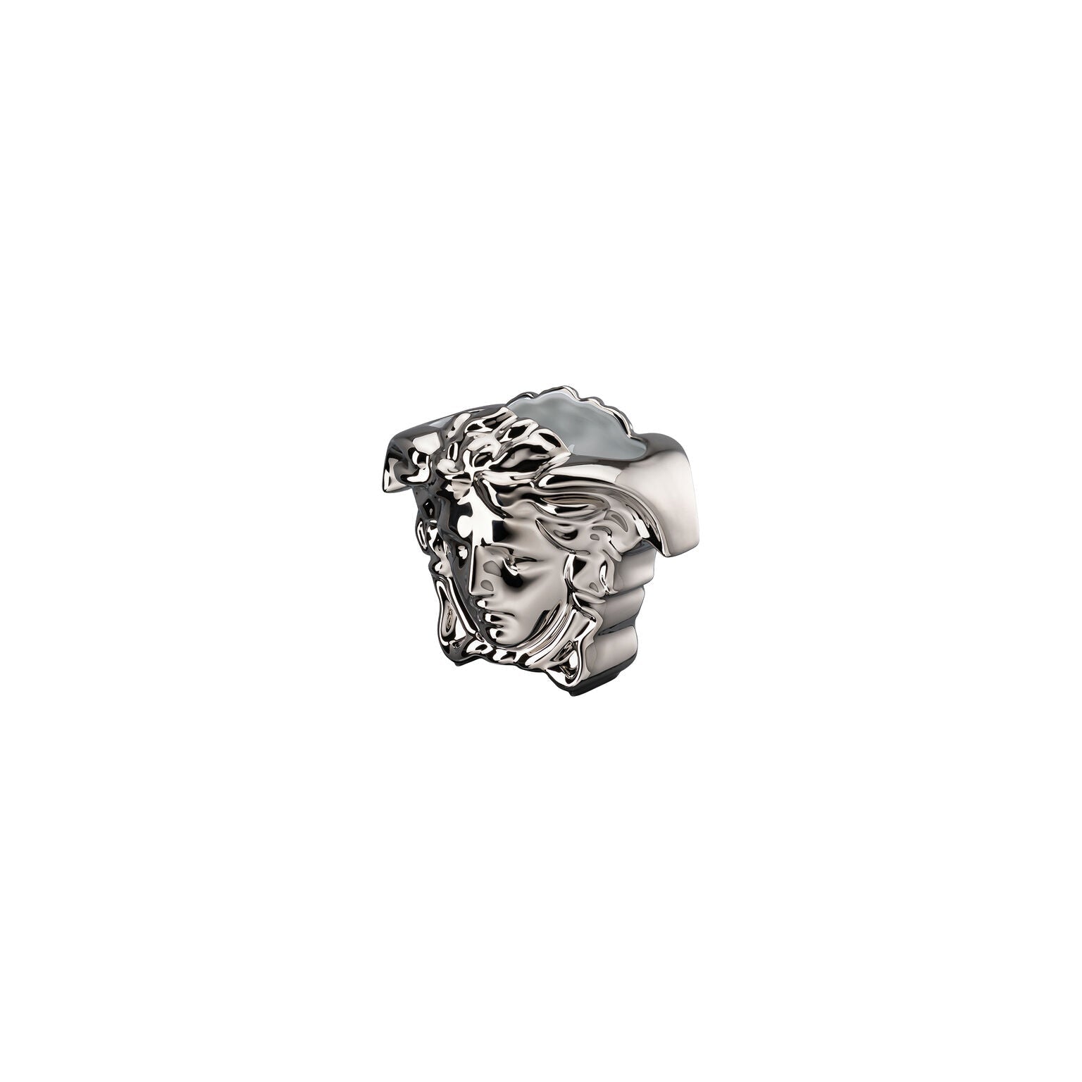Versace Medusa Grande Vase Silver - 3.5 Inch
