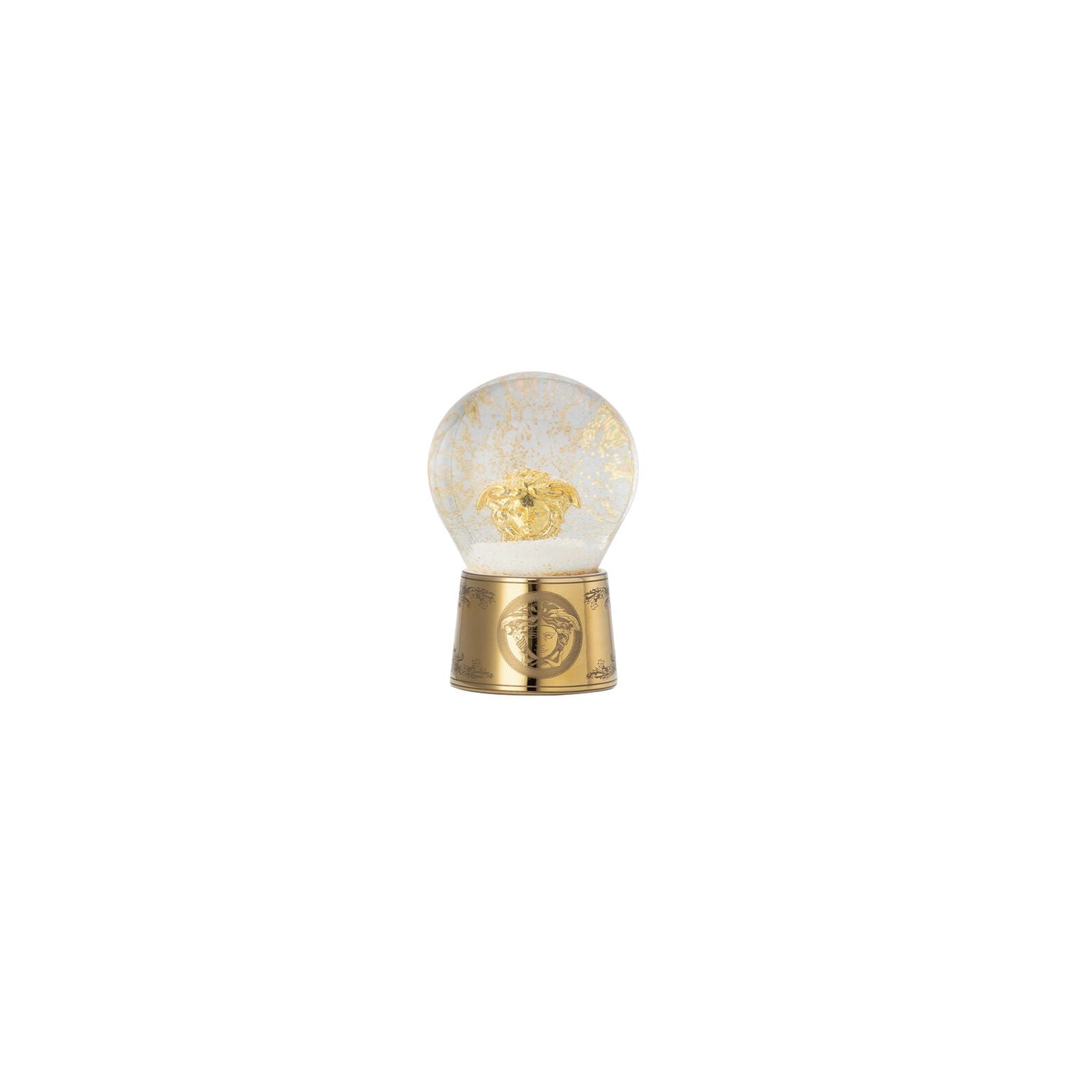Versace Golden Medusa Snow Globe