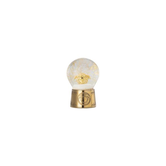 Versace Golden Medusa Snow Globe