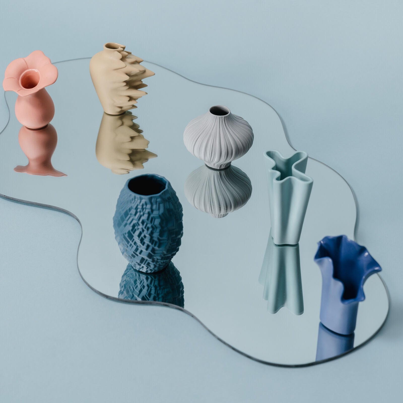 Rosenthal Mini Vase - Color Phi City Abyss