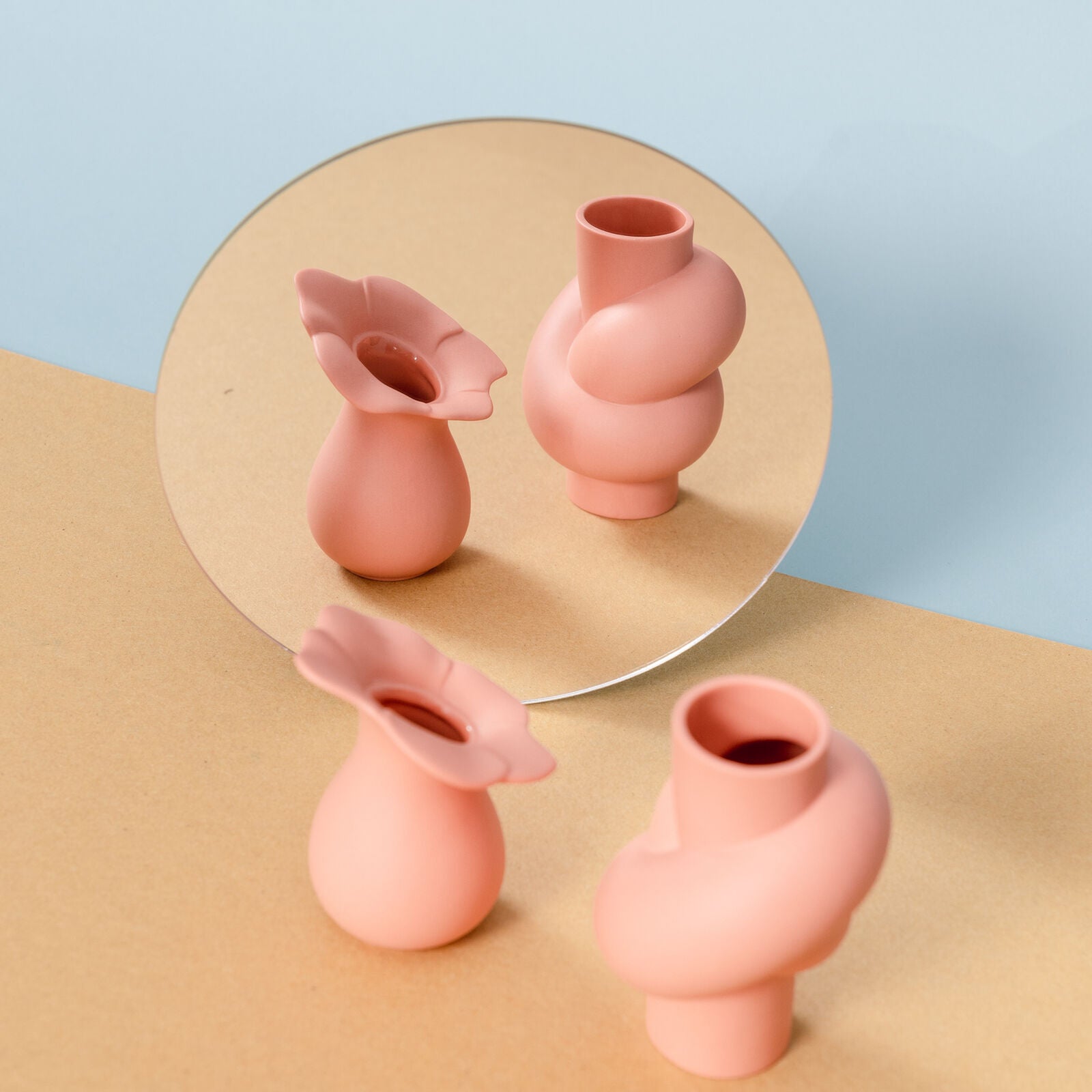 Rosenthal Mini Vase - Color Node Coral
