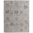 Feizy Pasha 39M9F Transitional Floral & Botanical in Taupe/Ivory/Blue