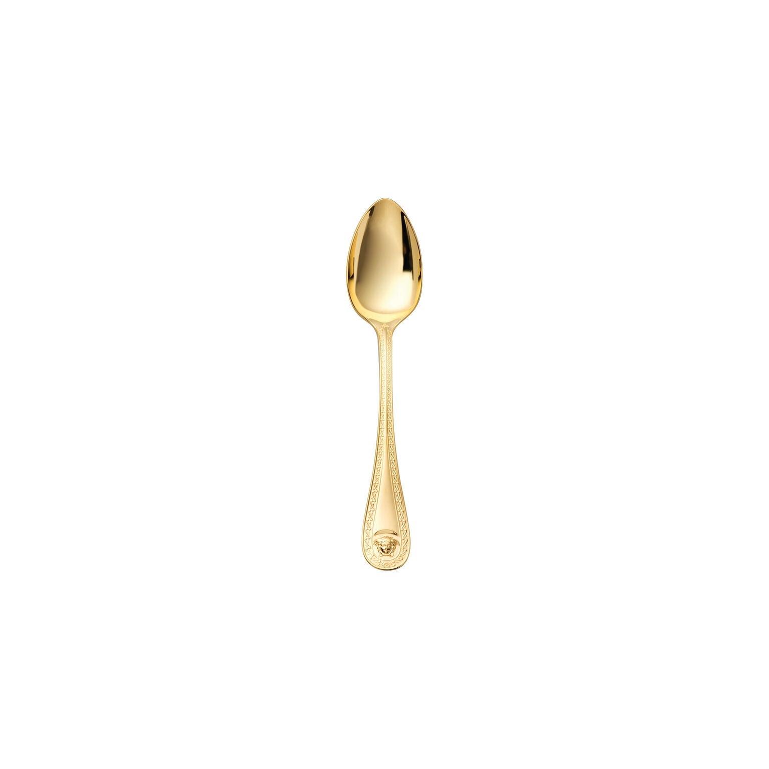 Versace Medusa Flatware Dessert Spoon Gold plated
