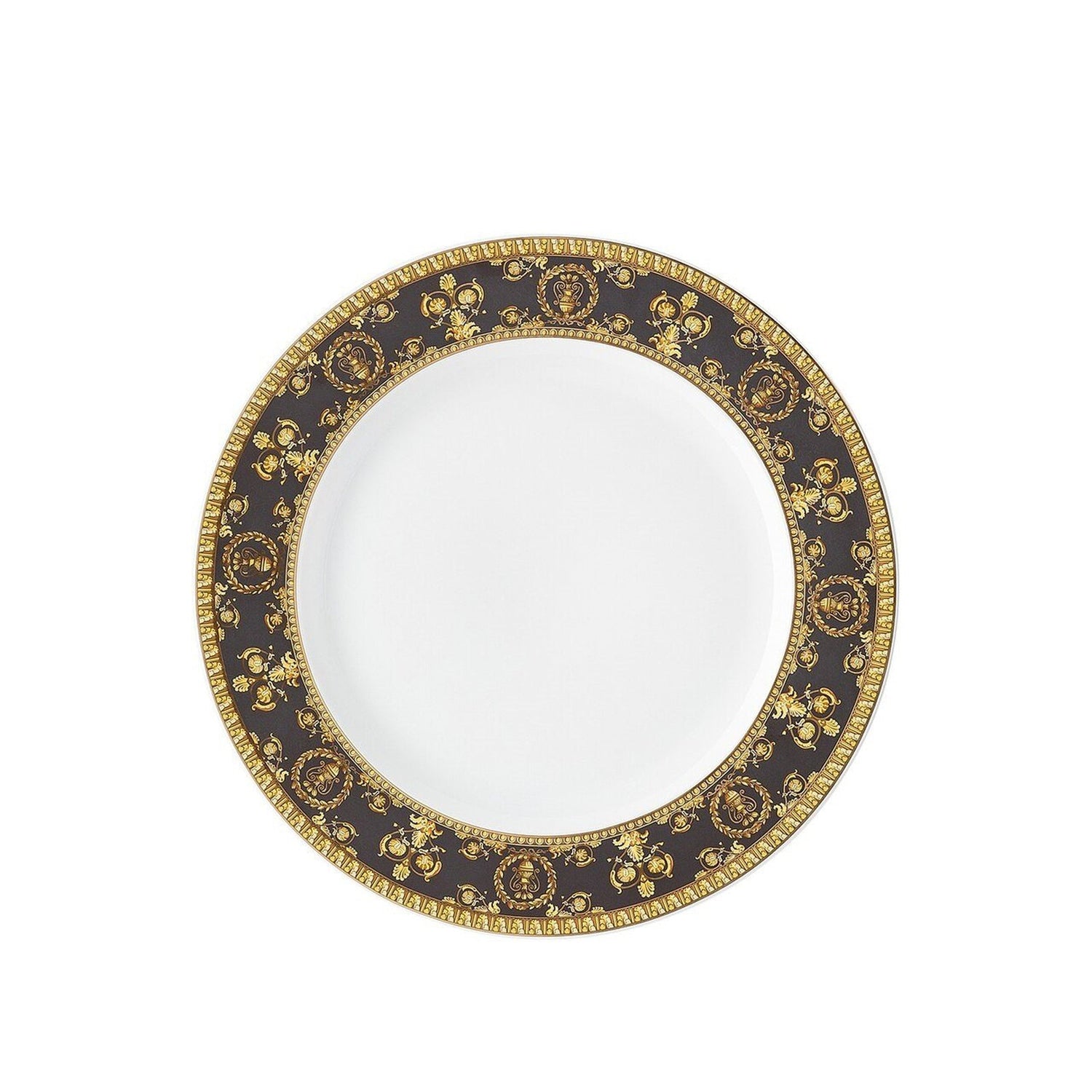 Versace I Love Baroque Nero Salad Plate